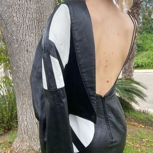 North beach leather 2 piece set